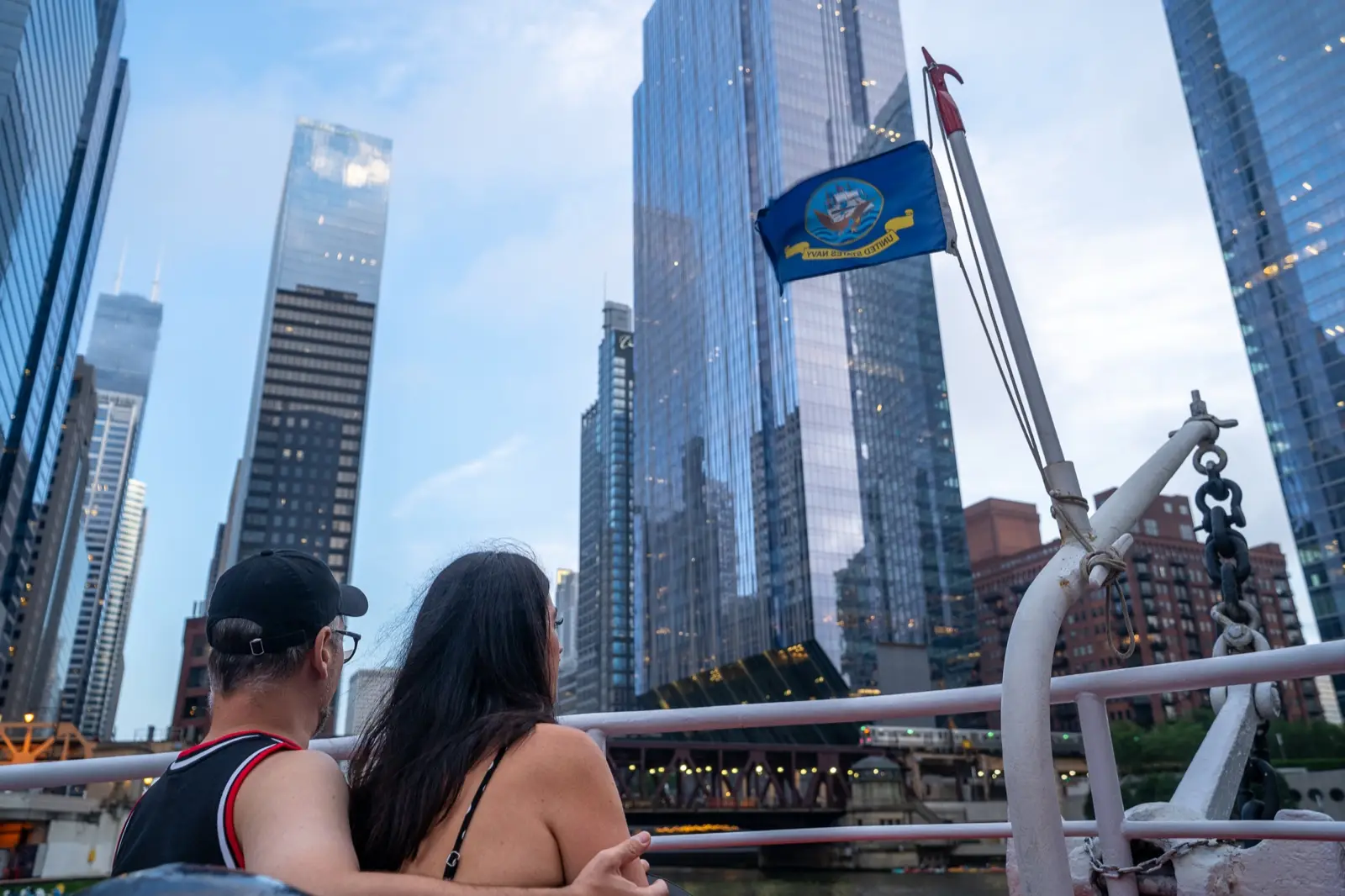 Scene from the 2025 Chicago Pizza Cruise