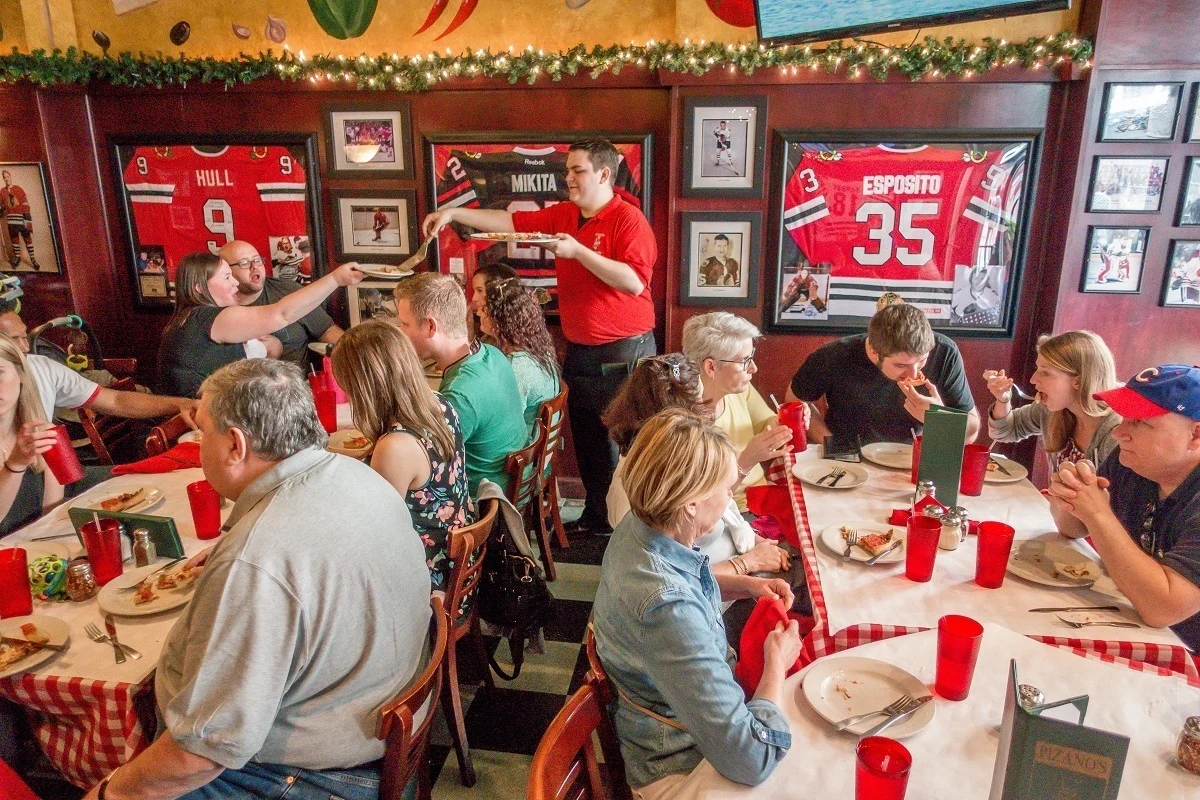 Chicago pizza tour group