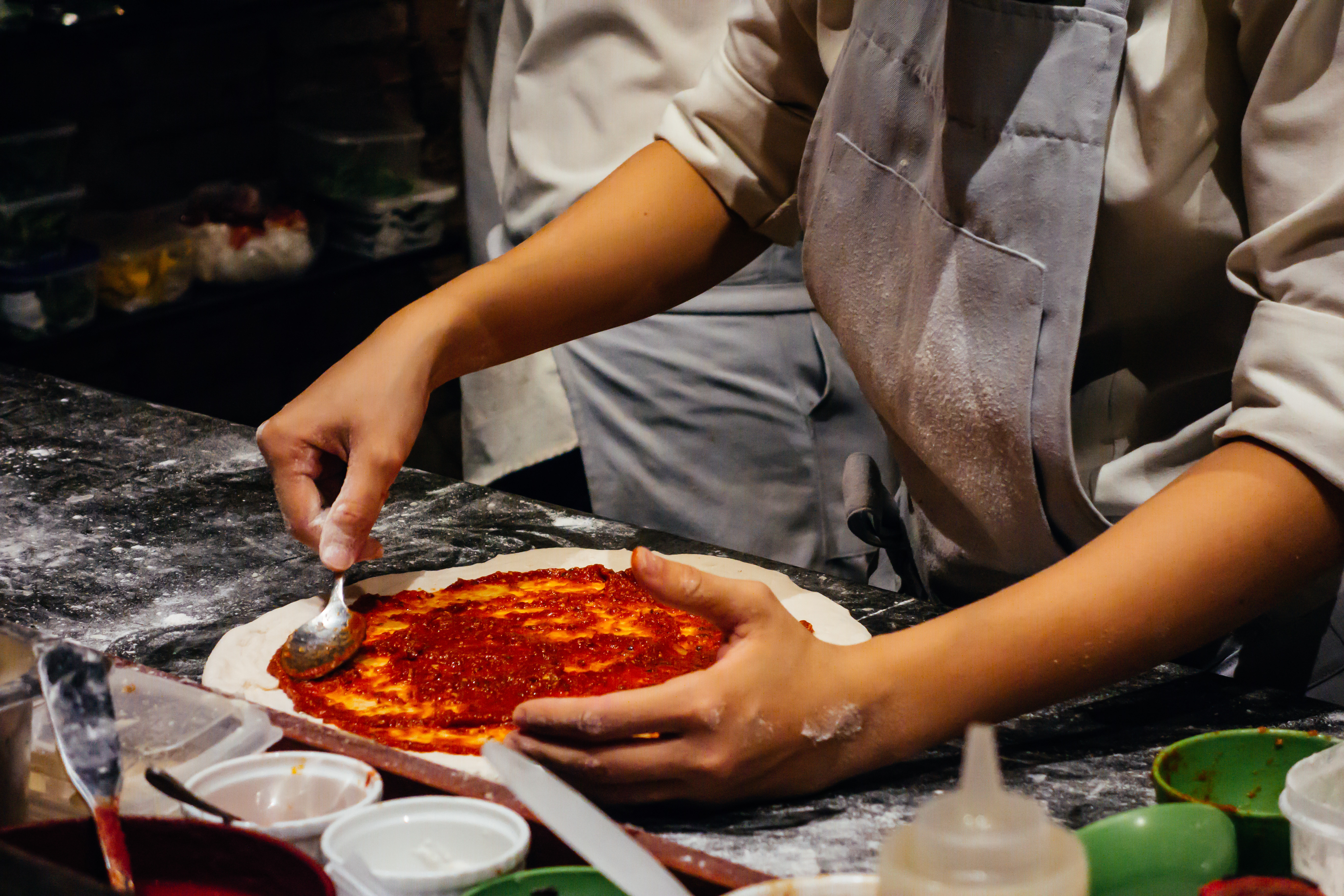 Downtown Chicago pizza